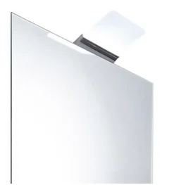 Applique LED pour miroir de salle de bain - Lumière blanche froide (5700K) - 12.9 x 7.3 x 16cm - Modèle Apollo