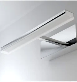 Applique LED pour miroir de salle de bain avec prise - Lumière blanche neutre (4000K) - 28cm - Pegasus Model