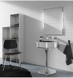 Applique LED pour miroir de salle de bain - Lumière blanche froide (5700K) - 50cm - Modèle Astra