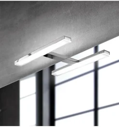 Applique LED pour miroir de salle de bain - Lumière blanche froide (5700K) - 11.2 x 4 x 15cm - Star Model