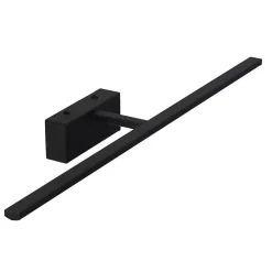 Applique LED pour salle de bain au-dessus du miroir 12W, 850 lm, 4200K, IP45, noir, KANARYA-12