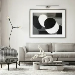 Applique LED pour salle de bain au-dessus du miroir 12W, 850 lm, 4200K, IP45, chrome, KANARYA-12