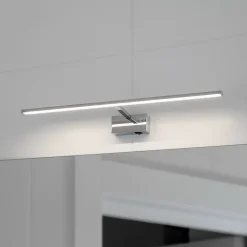 Applique LED pour salle de bain au-dessus du miroir 12W, 850 lm, 4200K, IP45, chrome, KANARYA-12