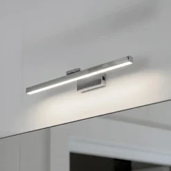 Applique LED pour salle de bain au-dessus du miroir 12W, 850 lm, 4200K, IP45, chrome, KARTAL-12