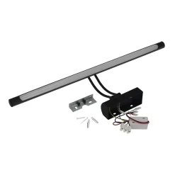 Applique LED pour salle de bain au-dessus du miroir 12W, 850 lm, 4200K, IP45, noir, ANKA-12