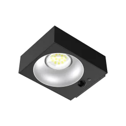 Applique LED solaire IP65 1000 lm avec capteur de présence et de crépuscule - 4000K - Allumage automatique au passage