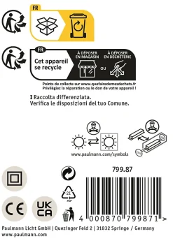Applique LED 3-Step-Dim Jagun 2700K 1250lm 230V 18W gradable Anthracite