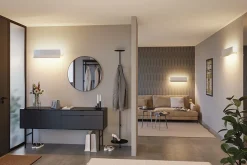 Applique LED 3-Step-Dim Stine 2700K 970lm / 0lm 230V 13W / 4W gradable Blanc dépoli