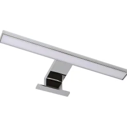 Applique LED URBAN 8W, 30 cm, finition chrome brillant, 4000 K, en ABS Kibath