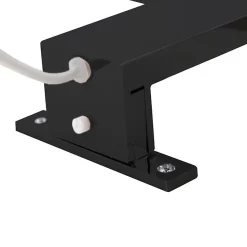 Applique LED URBAN 8W, 30 cm, finition noir mat, 4000 K, en ABS Kibath