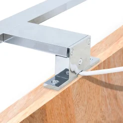 Applique LED URBAN 12W, 60 cm, finition chrome brillant, 4000 K, en ABS Kibath