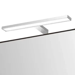 Applique LED URBAN 10W, 45 cm, finition chrome brillant, 4000 K, en ABS Kibath