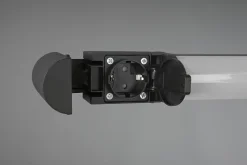 Applique LED 16W 3000K 1650Lm noire mate IP44 - Trio - Piera