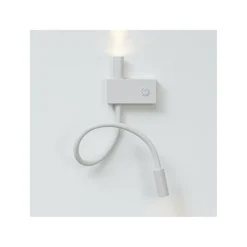 Applique liseuse double lumière épurée blanche - Nanda