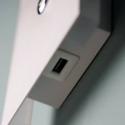 Applique liseuse LED double interrupteur et recharge USB - Hasta