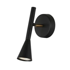 Applique liseuse noire orientable au design moderne - Holen