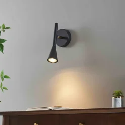 Applique liseuse noire orientable au design moderne - Holen