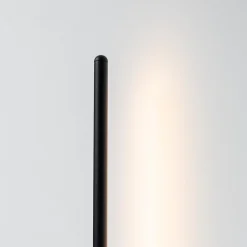 Applique longiligne noire lumière indirecte LED - Mandal