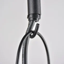 Applique métal et jacinthe naturel Cancun E27 15W IP44 L.20 x l.30 x H.23 x P.30 cm