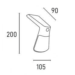 Applique Mural Solaire - Eclairage Extérieur