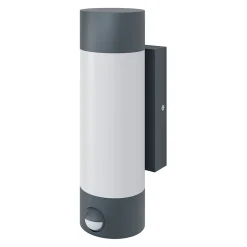 Applique murale à détection Callisto 800lm 14W IP44 GoodHome gris anthracite