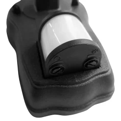 Applique murale à détection Varennes E27 60W IP44 GoodHome noir