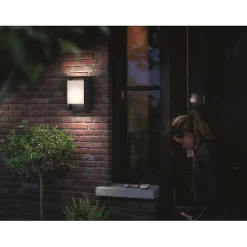 Applique murale - PHILIPS - Arbor - 4000K - Anthracite - 1x6 W - IP44