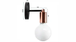 APPLIQUE MURALE 392205 ROSE GOLD