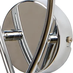 Applique murale 2 têtes Phaidros G9 IP20 argent