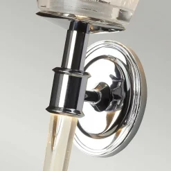 Applique murale Agatha 2 lumières - Chrome poli