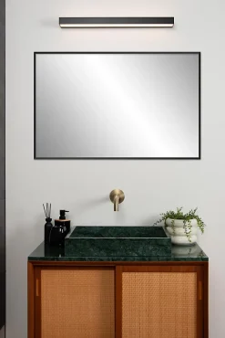 Applique murale ALEXA en métal avec LED intégré - Noir - Lucide