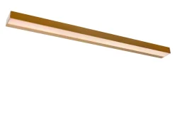 Applique murale ALEXA en métal avec LED intégré - Or Mat / Laiton - Lucide