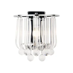 Applique murale Alnwick E14 24 x 22 x 15 cm chrome lux.pro