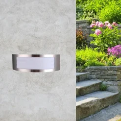 Applique Murale Aluminium LED IP44 pour Ampoule E27 - SILAMP