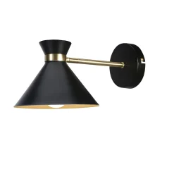 Applique murale Apennin noir E27 IP20