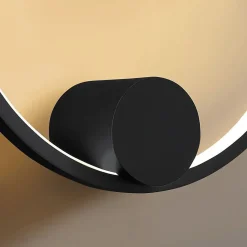 APPLIQUE MURALE APP1383-CW BLACK 30CM