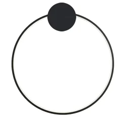 APPLIQUE MURALE APP1383-CW BLACK 30CM