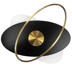 APPLIQUE MURALE APP1432-CW BLACK GOLD