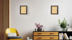 APPLIQUE MURALE APP1286-1W BEIGE BLACK