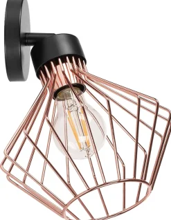 APPLIQUE MURALE APP534-1W BLACK GOLD