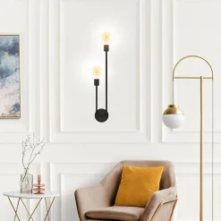 APPLIQUE MURALE APP1147-2W BLACK