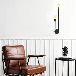 APPLIQUE MURALE APP1147-2W BLACK