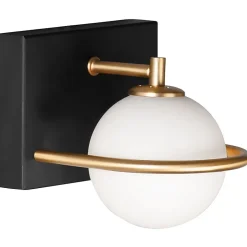 APPLIQUE MURALE APP1220-1W BLACK GOLD