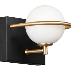 APPLIQUE MURALE APP1220-1W BLACK GOLD