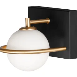 APPLIQUE MURALE APP1220-1W BLACK GOLD