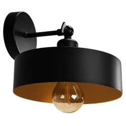 APPLIQUE MURALE APP1332-1W BLACK GOLD