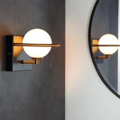 APPLIQUE MURALE APP1300-1W BLACK GOLD