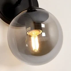 APPLIQUE MURALE APP750-1W BLACK