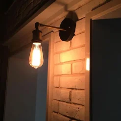 APPLIQUE MURALE APP618-1W BLACK