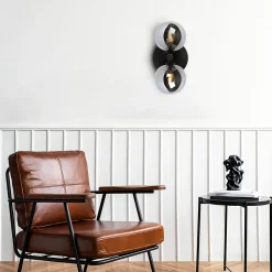 APPLIQUE MURALE APP1162-2W BLACK